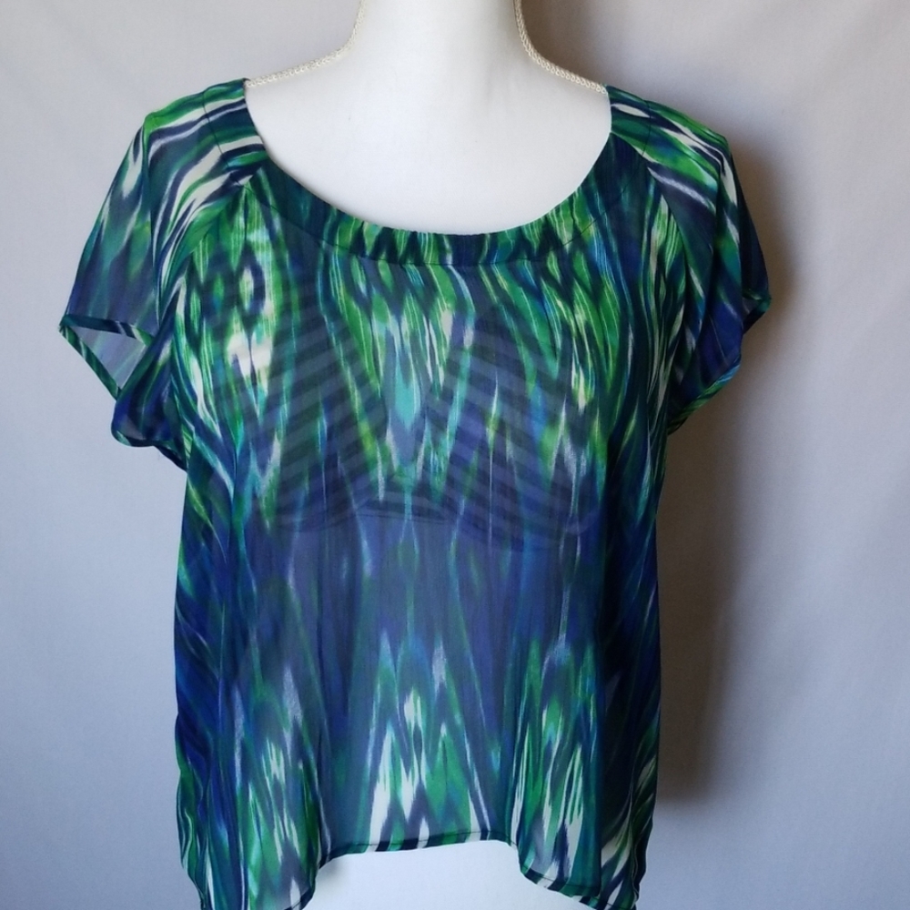 Chloe K sheer top
